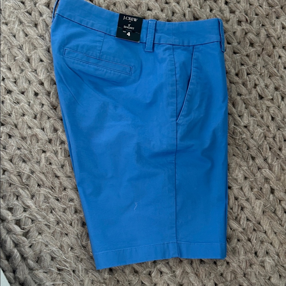J. Crew womens Vibrant Blue Flat Front Shorts
